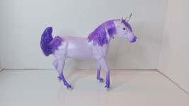 Breyer Celeste Purple Unicorn 2023 Paddock Pals Horse 6&quot;x7&quot; Figure - £7.33 GBP