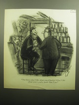 1958 Cartoon by Robert Kraus - You know what I like about you, Charley? - £14.65 GBP