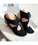 Brand New Aquazzura Sexy Thing Black Suede Cut Out Heels Size EU 38 US 8 - $1,853.91 MXN