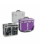 Professional Quality Grooming Tool Organizer Case Purple Chrome or Graffiti - £126.46 GBP