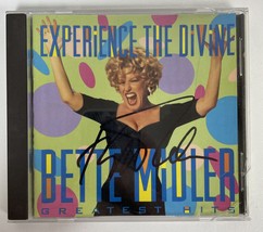 Bette Midler Signed Autographed &quot;Experience the Divine&quot; Music CD - £31.46 GBP