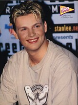 Nick Carter - O-Town - Backstreet Boys - 11" x 8" Teen Mag Pinup Mini Po... - $6.94