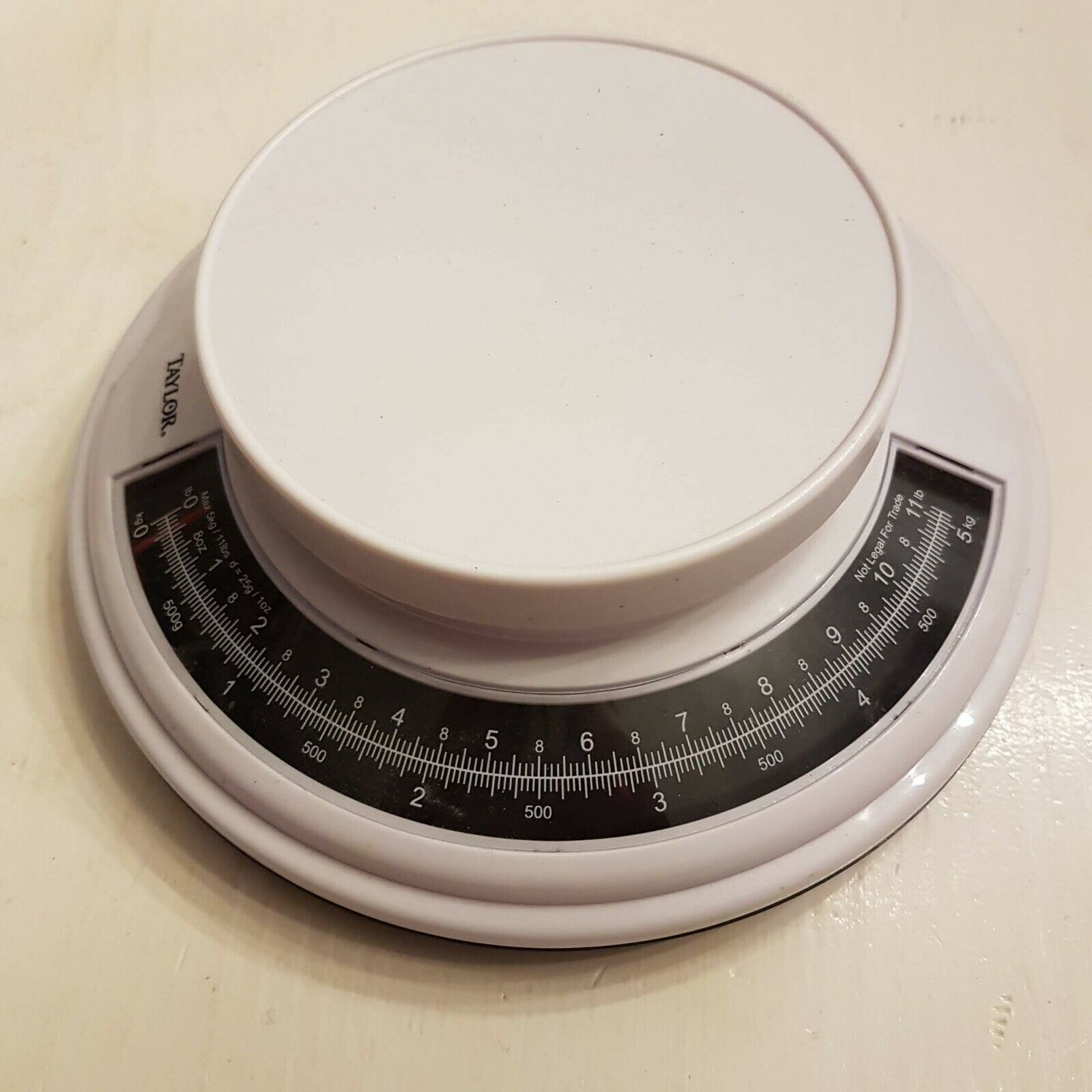 Taylor Kitchen Food Scale Mechanical 11 lb oz/gram/kilo Diet Weight Loss 3724-21 - $19.71