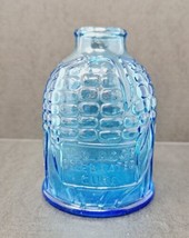 VTG Wheaton Blue Bottle w Corn Design Old Fashion Maize Concoction Apoth... - $5.49