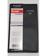 AT-A-GLANCE DayMinder 2026 Weekly Planner Black Pocket 3 1/2 x 6 SK480026 - $26.37 CAD