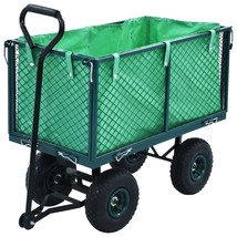 Garden Hand Trolley Green 350 kg - £77.32 GBP