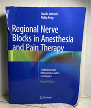 Regional Nerve Blocks in Anesthesia &amp; Pain Therapy Jankovic-Peng  Rip On... - £23.47 GBP