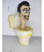 Skibidi toilet 5" MexicaN custom manufactured hard plastic toy figure WC - $24.74