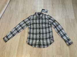 NWT Harley Davidson Shirt Woven Pink Label Plaid Women&#39;s size S - $58.00