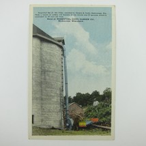 Postcard Rosenthal Corn Husker Co Milwaukee Wisconsin Silo Filler Antique 1917 - £15.66 GBP