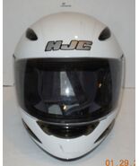HJC CS-Y Youth  Motorcycle Helmet White Sz Small/Medium Snell DOT Approved - $79.15