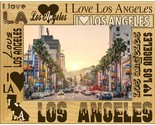I Love Los Angeles Laser Engraved Wood Picture Frame Landscape (8 x 10) - £41.68 GBP
