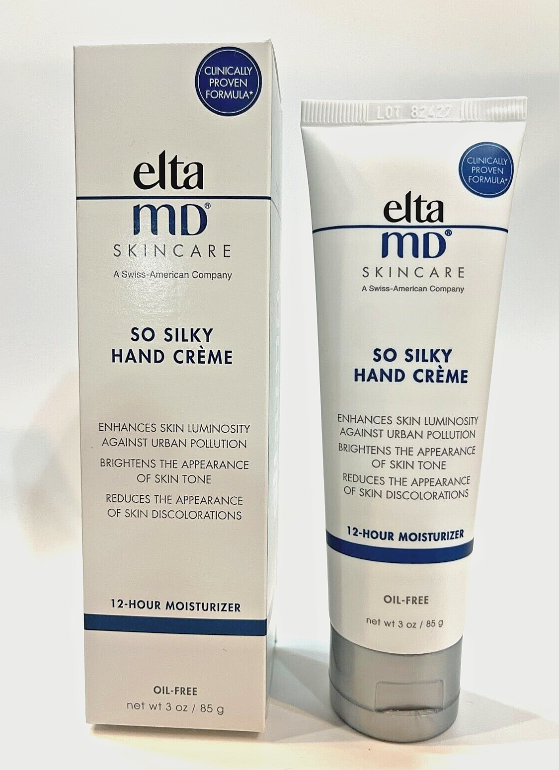 EltaMD So Silky Hand Crème Hand Cream EXP 02/26 - 3 OZ / 85 G Brand New in Box