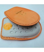 Tacco 602 Leather Heel Cushions Latex Rubber Insoles Shoe Lifts Relax Back Pads - $10.30