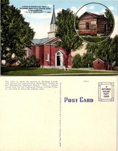One(1) Kentucky Pioneer State Park Lincoln Marriage Temple 1930-1945 Postcard - £5.87 GBP