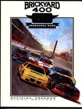 Indianapolis Motor Speedway NASCAR Race Program-1st Brickyard 400-VF - £56.08 GBP
