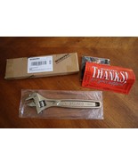 New WRENCH 8&quot; Chrome Vanadium Workpro 200mm SAE and Metric - $159.83 MXN
