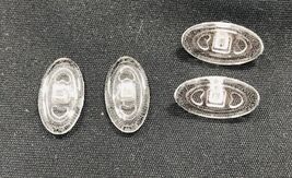 Ten Pairs of Full Silicone Eyeglass Screw-In Oval 15mm Nose Pads - $8.86