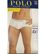 Polo Ralph Lauren 2-Big &amp; Tall Briefs 3X (50-52)  White - £21.09 GBP