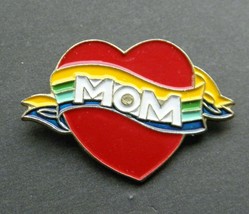 I Love Mom Heart Love You Lapel Pin Badge 1.2 Inches - £4.31 GBP