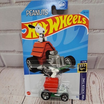 NEW HOT WHEELS Screen Time Series 4/10 Snoopy Peanuts 2023 HTF - $5.95