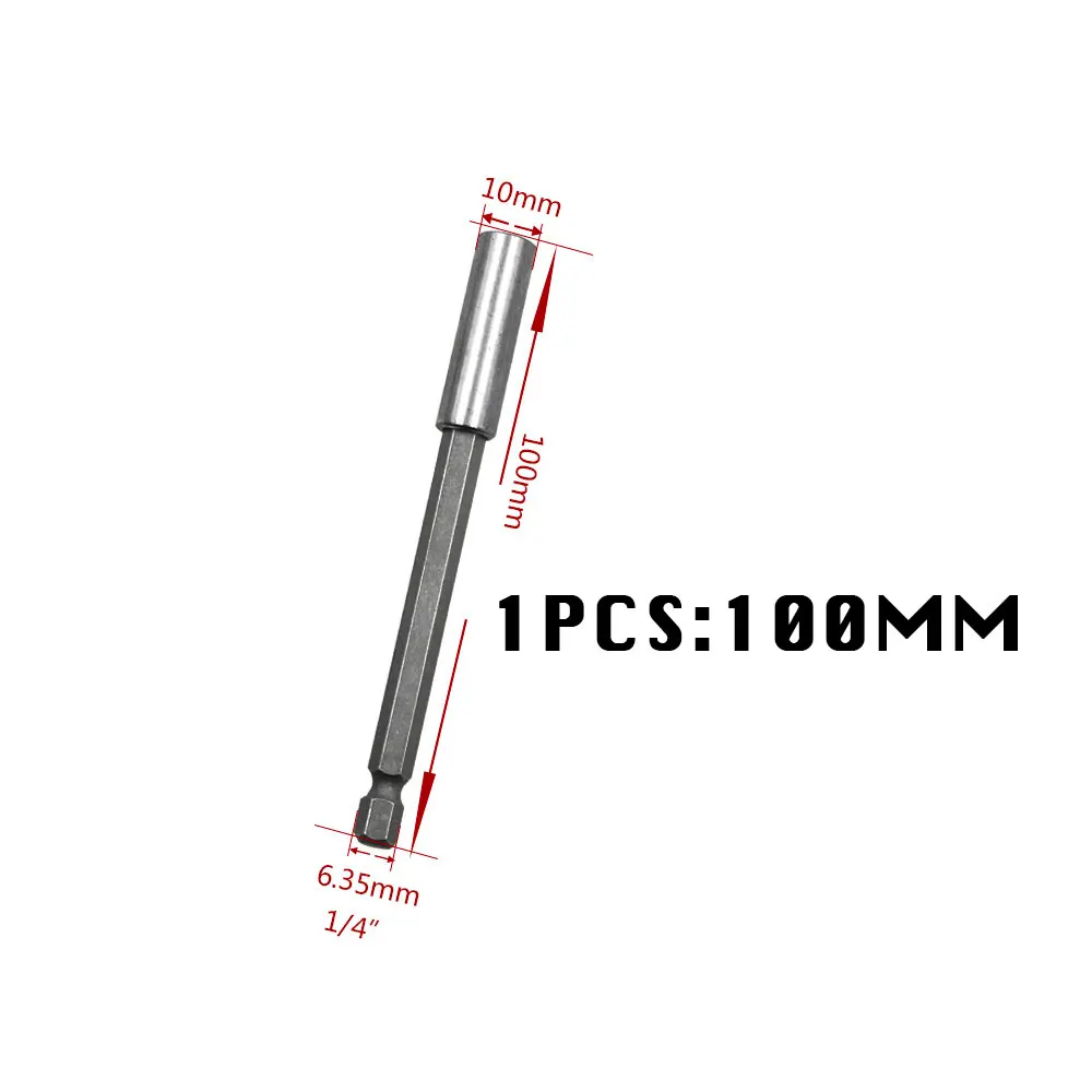 2/3 Pcs1/4&quot; Hex Magnetic Bit Holder 60/75/100/150mm Screwdriver Bars Pow... - $3,054.53 MXN