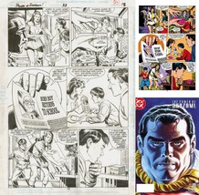 Jerry Ordway Dick Giordano Original Power of Shazam #33 Art Page / Billy &amp; Mary - £155.80 GBP