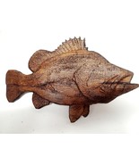 Carving of a Bass Fish Wall Art - $645.23 MXN