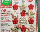 Food Network Magazine December 2014 25 New Christmas Cookies! 50 Easy Ap... - $7.87