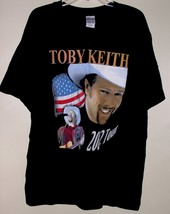 Toby Keith Concert Tour T Shirt Vintage 2002 Size Large - £55.05 GBP