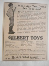 1923 Ad Gilbert Toys A. C. Gilbert Company New Haven, Conn. - £6.48 GBP