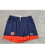 Auburn Tigers Shorts Womens Medium Blue Orange Under Armour Running Gym ... - $19.79