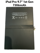 7306mAh Replacement Battery for iPad Pro 9.7 1st Gen with Adhesive 1 YR Warranty - £19.51 GBP