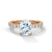  2ct Long Cushion Moissanite Lab Diamond Engagement Ring - $700.00