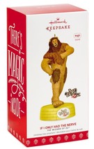 Hallmark: If I Only Had The Nerve - Wizard of Oz - Cowardly Lion - 2017 Ornament - £33.51 GBP