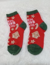 2 Pair Kids Poly Ankle Socks &quot;COOKIE&quot; (Size 7-8.5) Multicolored - NEW!!! - $6.79