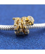 14k Gold-plated Curled Snake Charm  763618C01 - $24.97 CAD