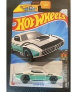 HOT WHEELS 2024 Custom Otto White With Cyan Stripe 6/250 HTC85 HW Dream ... - $5.89