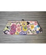Vintage Pink Satin Floral Embroidered Eveningbag - €21,86 EUR