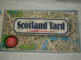 Vintage 1985 Milton Bradley Scotland Yard Board Game - $39.99