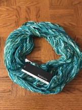 Womens Green Infinity Scarf One Size 0047 - $24.63