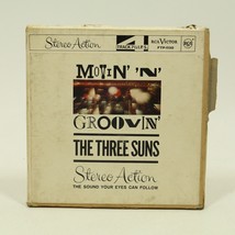The Three Suns Movin N Groovin 4 Track Reel Tape 7 1/2 - £9.84 GBP