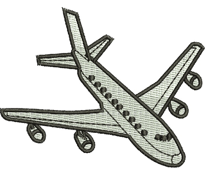 Airplane / aircraft  Machine Embroidery Designs, instantly download THIS... - $1.95