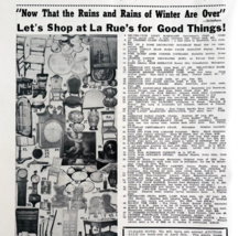 1961 La Rue&#39;s Antiques Shop Advertisement Highland Ohio Vintage Retail D... - $27.43 CAD