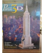 Puzz-3D Empire State Building 902 Pieces - Over 3&#39; tall! Vintage Puzzle ... - £30.80 GBP