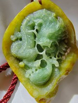 Icy Ice Green Natural Burma Jadeite Jade Dragon Hand Piece # 158 g # 790... - $7,907.59 CAD