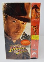 Indiana Jones Trilogy (VHS, 1999, Box Set 4 Tapes) NEW Sealed Watermark Raiders - £8.39 GBP