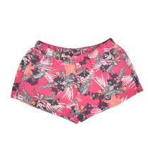 Patagonia Barely Baggies Shorts Womens M Pink Floral Hawaiian Print Board Beach - £26.62 GBP