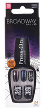 Kiss Broadway Nails PRESS-On Manicure Medium Length -63930(HBIPD22) Fright Night - £10.23 GBP