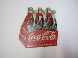 New Wooden 6 Pack Coca-Cola Sign - £21.51 GBP